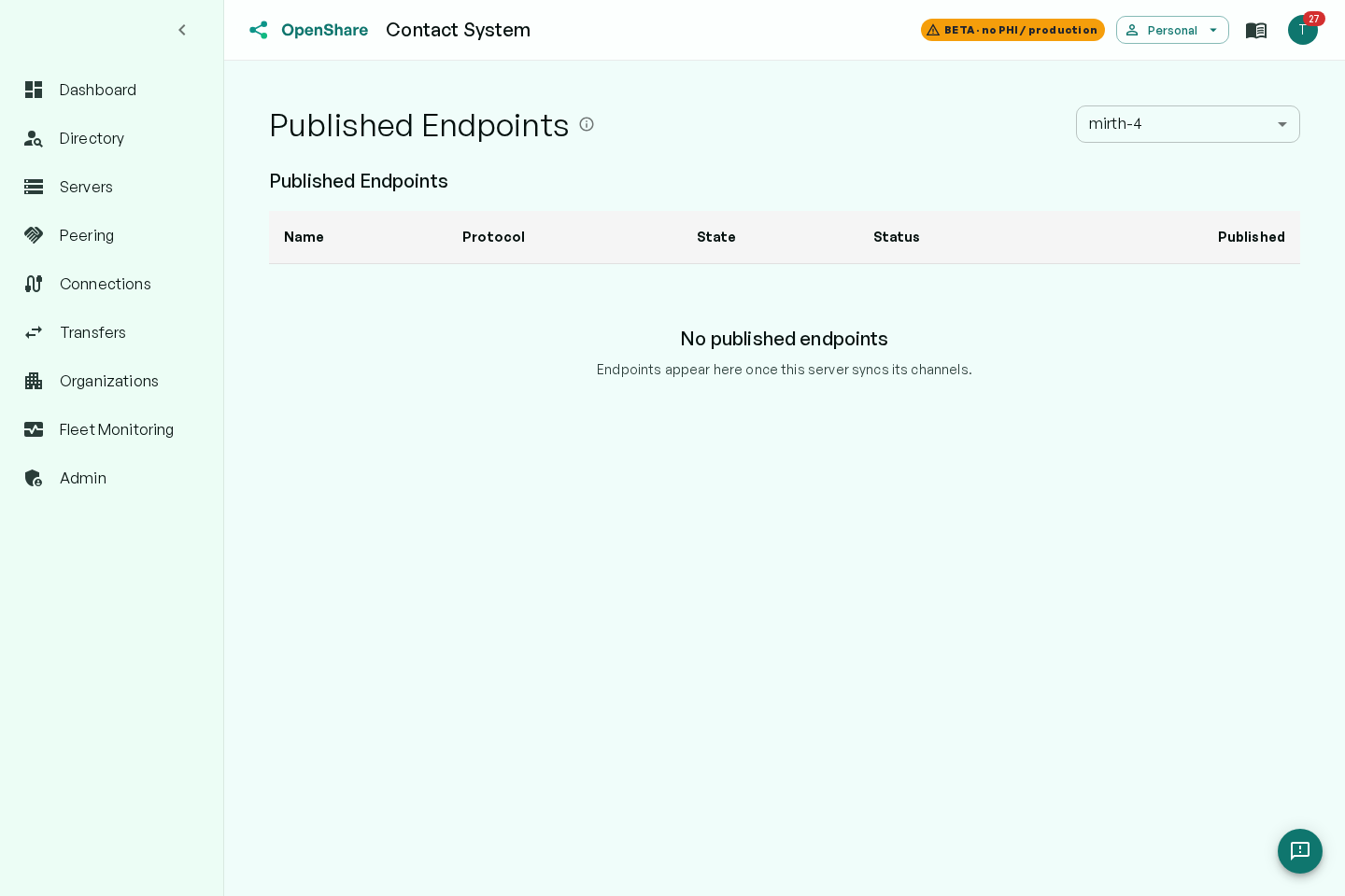 OpenShare live channel view with received, filtered, queued, and sent counts in real time